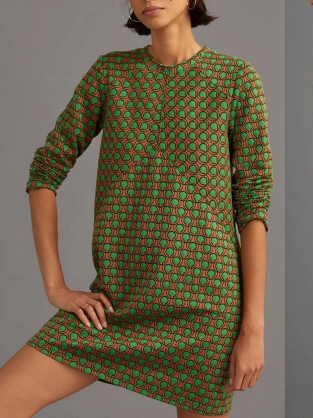 NWT Maeve Anthropolgie Jacquard Shift
Mini Dress size Medium Petite